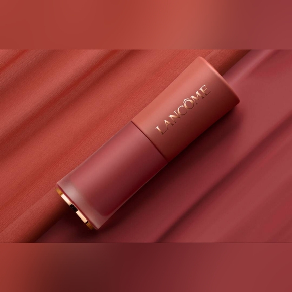 Lancome L'Absolu Rouge Intimatte Liquid Lipstick In 196 French Touch - Picture 6 of 6